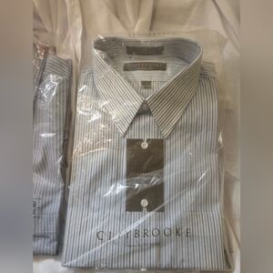 Claybrooke Mens Button Up Shirt 17 Inches